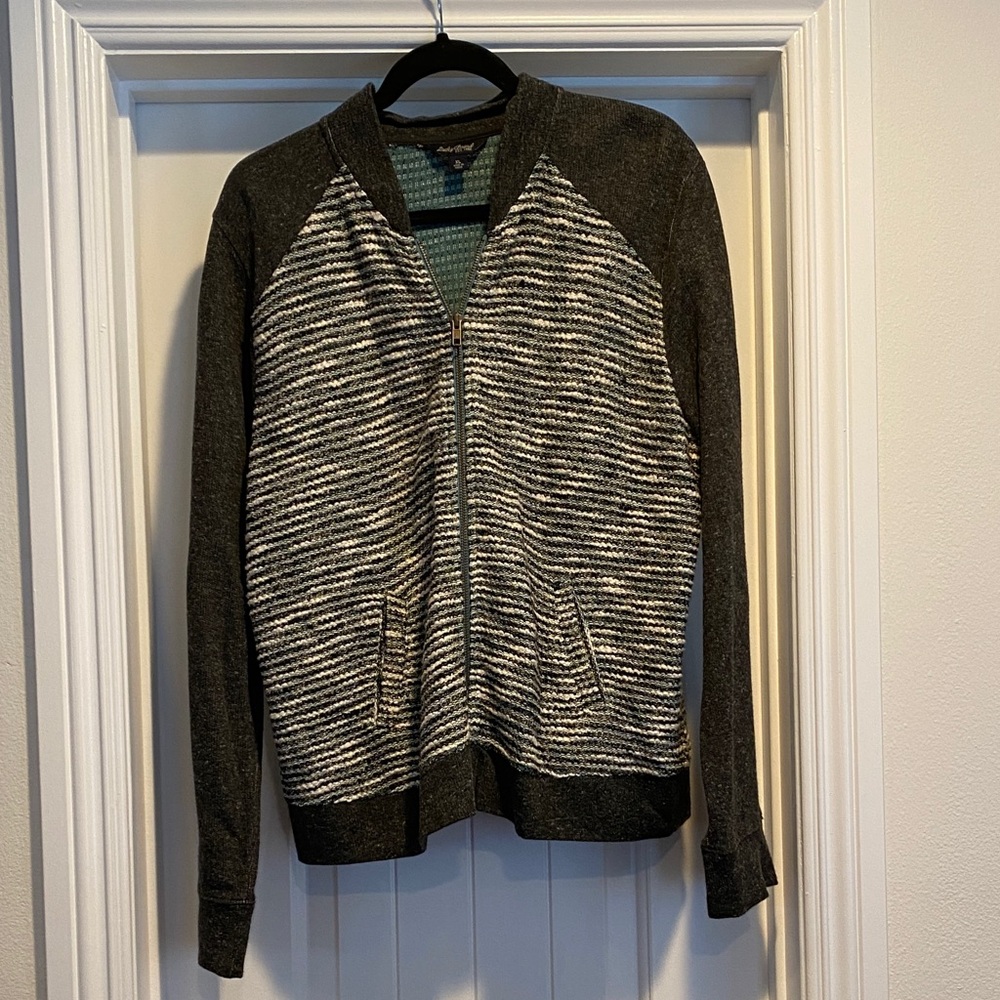 Lucky Brand Women's Zip Up Sweater